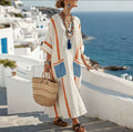 Elegantes Mary - Langes Strandkleid für einen modischen Sommerlook