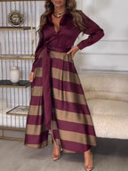 Maxikleid Gestreift