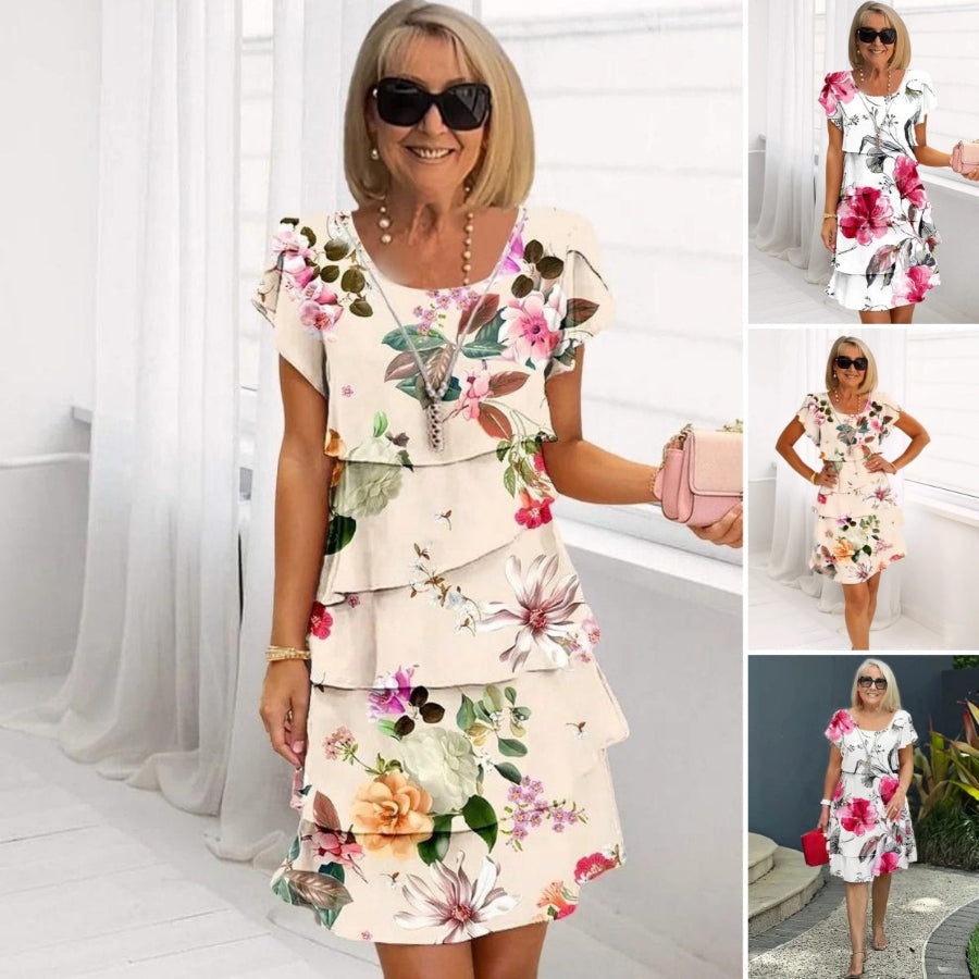 Lyrra | Florales Eleganzkleid