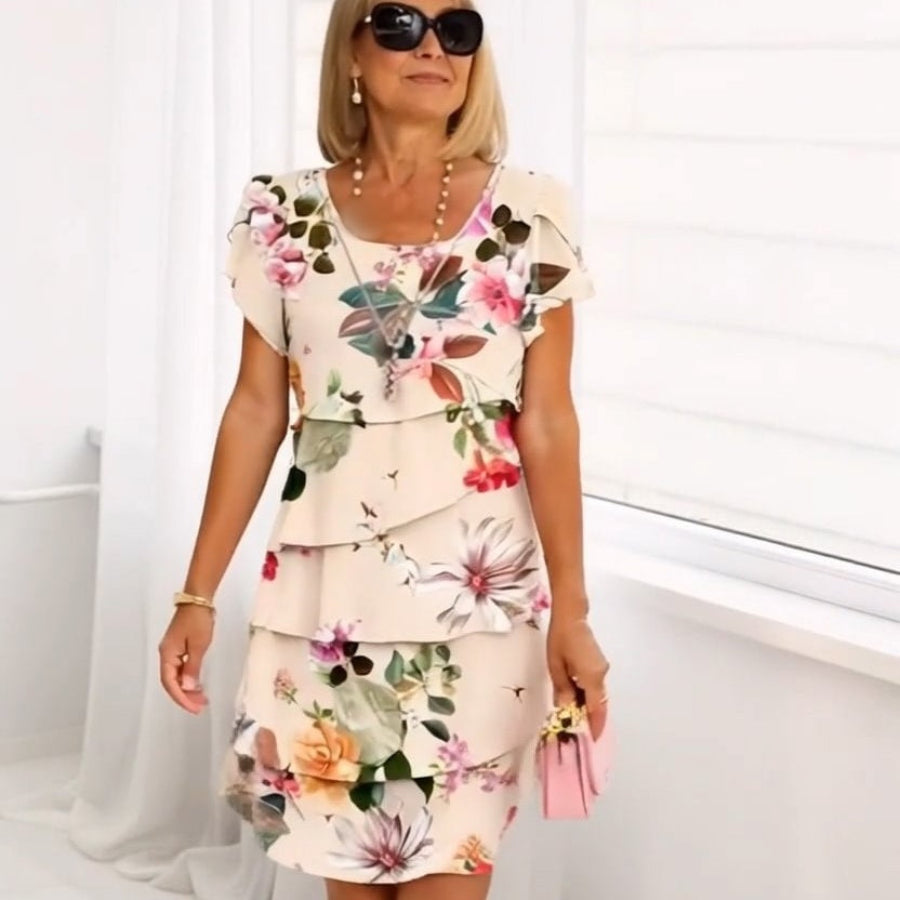 Lyrra | Florales Eleganzkleid