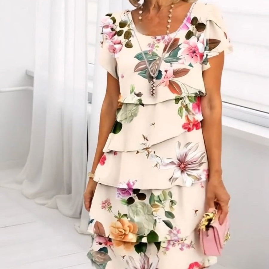Lyrra | Florales Eleganzkleid