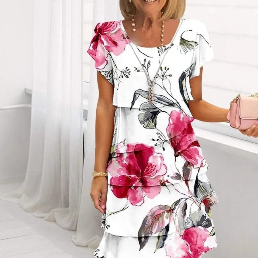 Lyrra | Florales Eleganzkleid