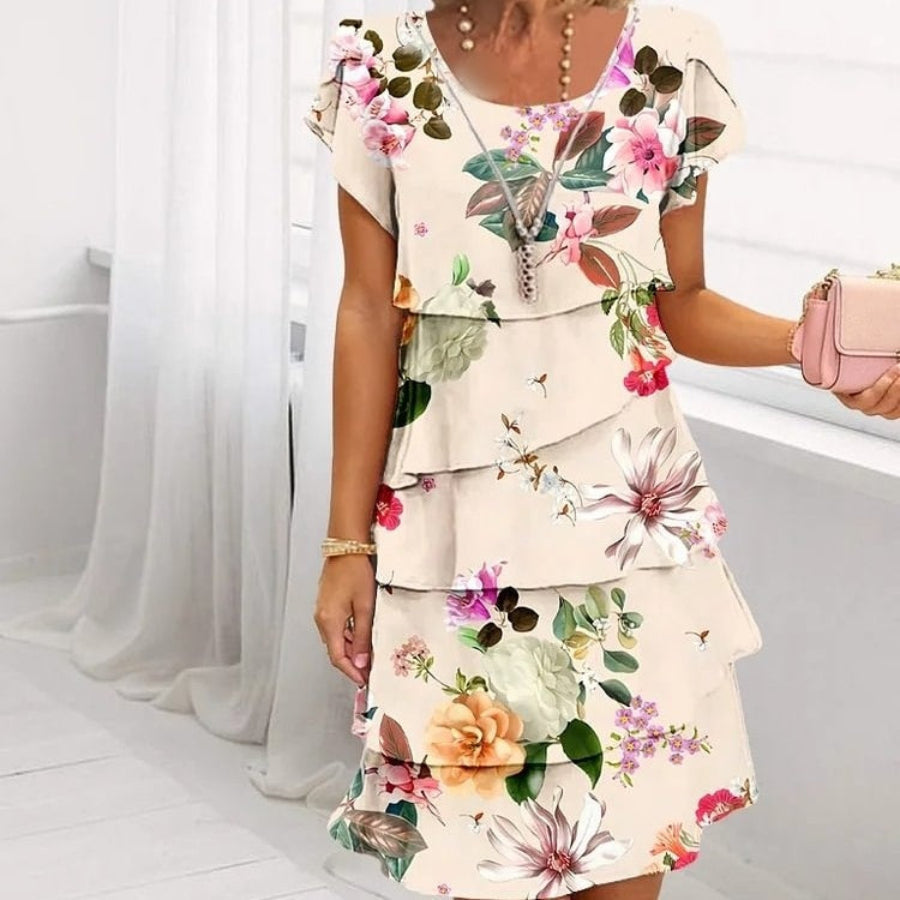 Lyrra | Florales Eleganzkleid