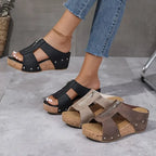 Kiara | Stylische Keil Sandalen