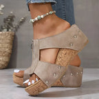 Kiara | Stylische Keil Sandalen