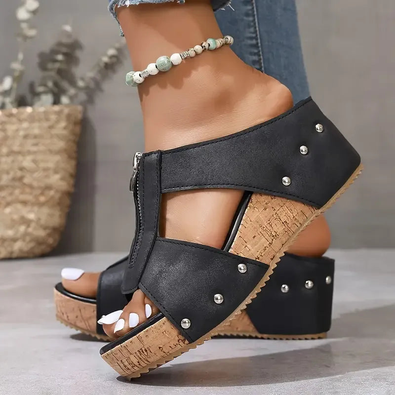 Kiara | Stylische Keil Sandalen