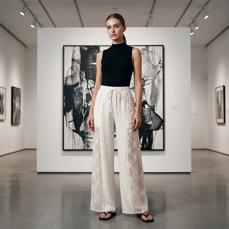 Elena | Elegante Spitzenhose