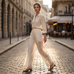 Elena | Elegante Spitzenhose