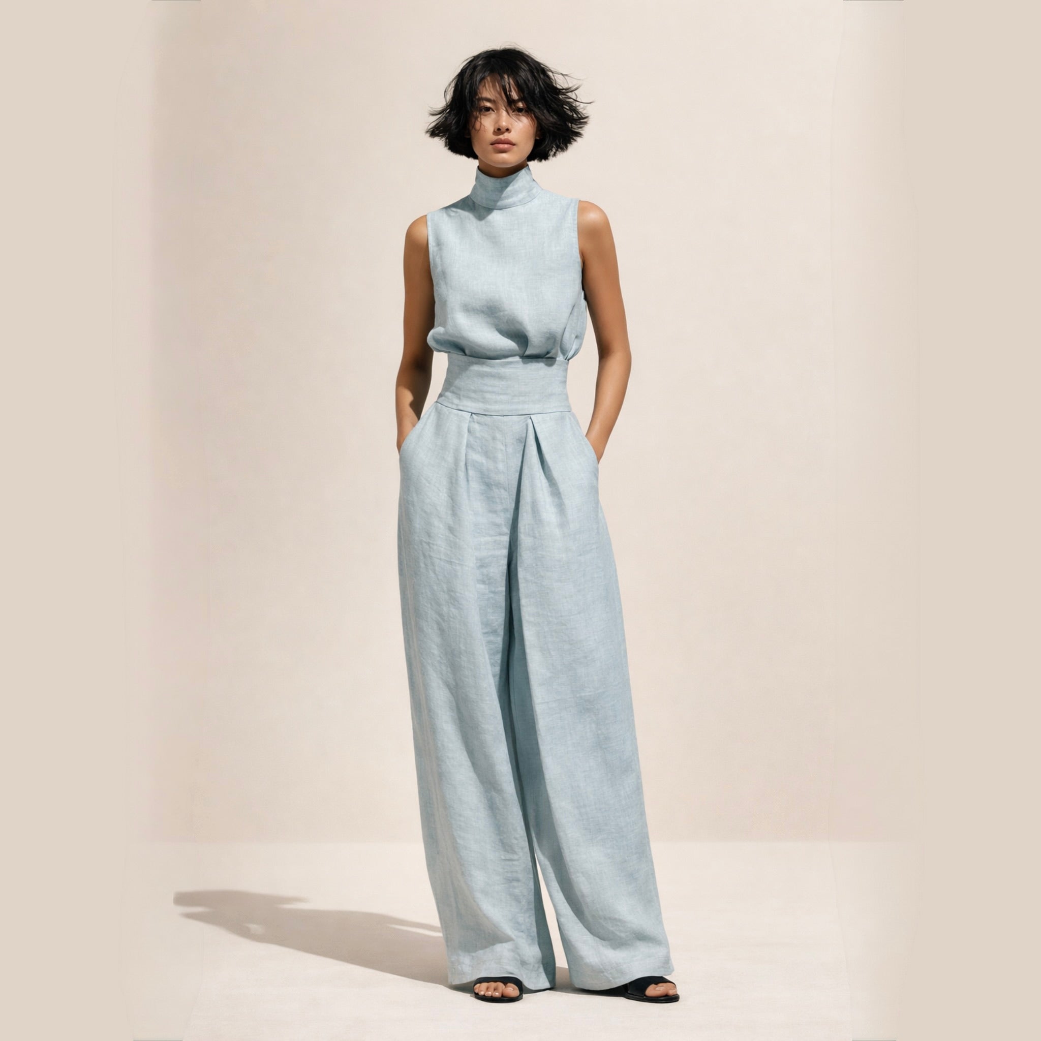 Elisa | Eleganter Jumpsuit mit Hoher Taille
