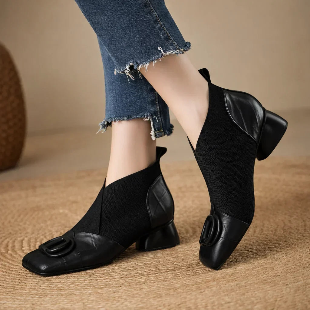 Opium Lederstiefel