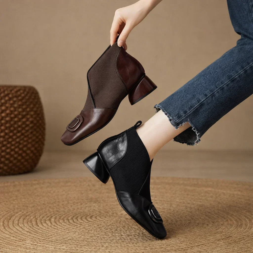 Opium Lederstiefel