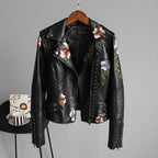 Ella™| Leder-Look Jacke