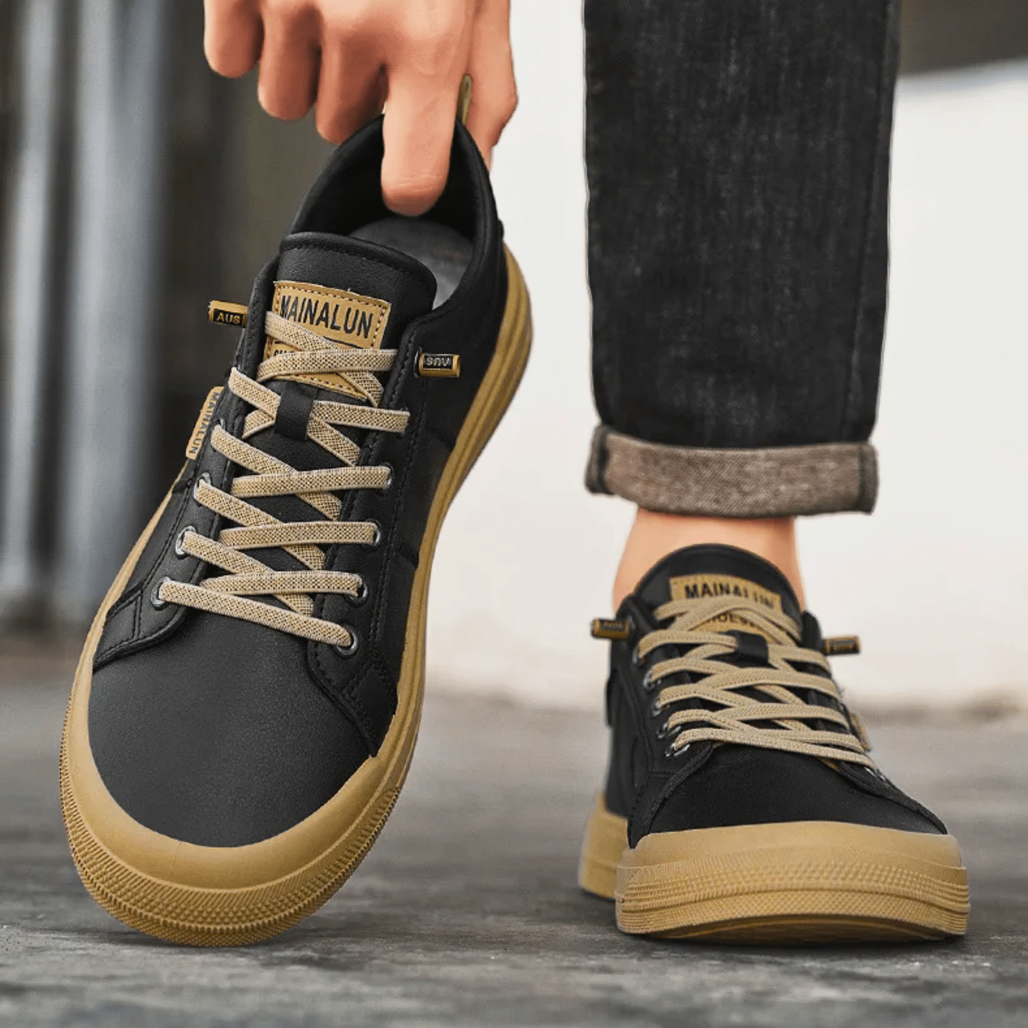 HARRINGTON LEDERSNEAKER