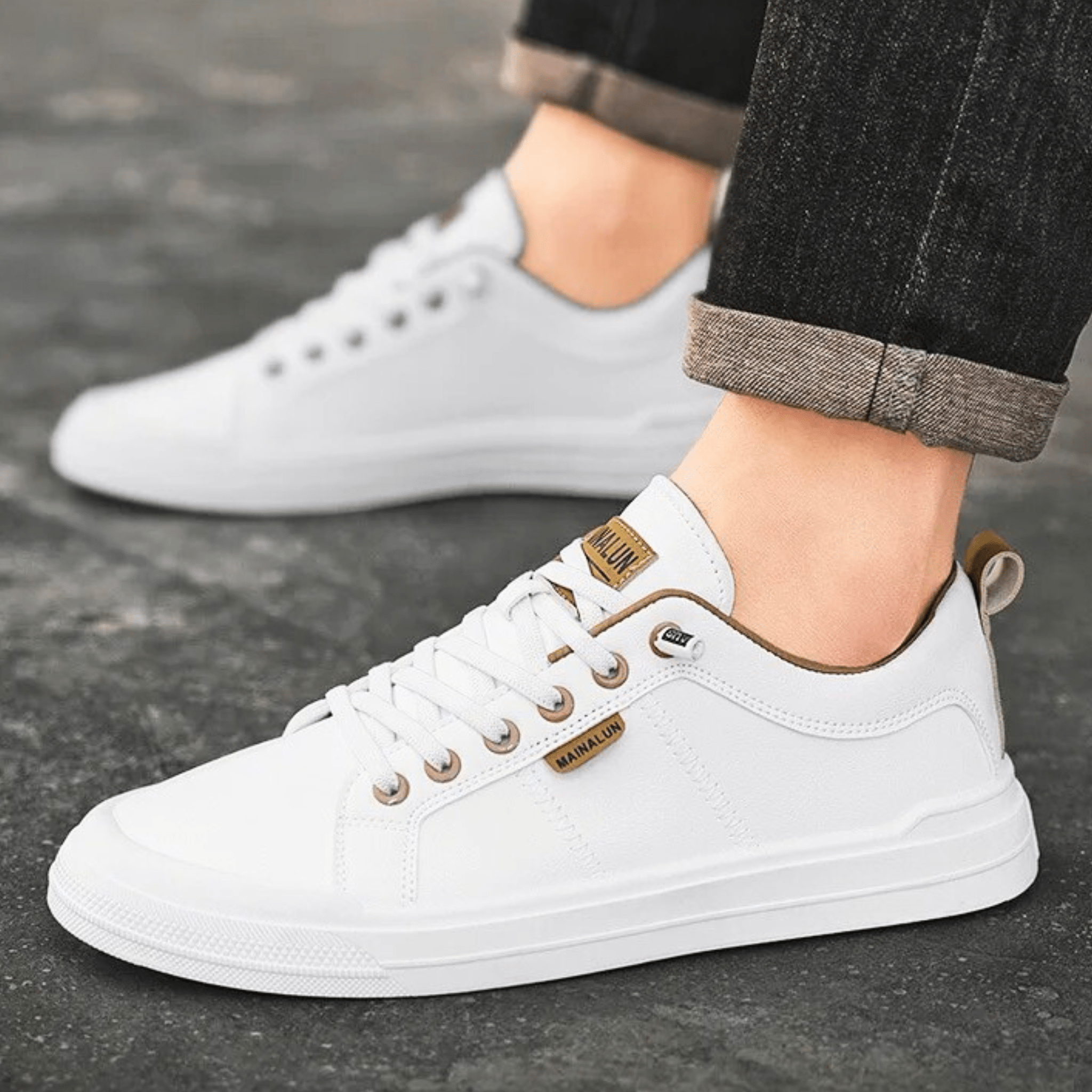 HARRINGTON LEDERSNEAKER