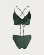 Emerald X Cross Tankini Ensemble