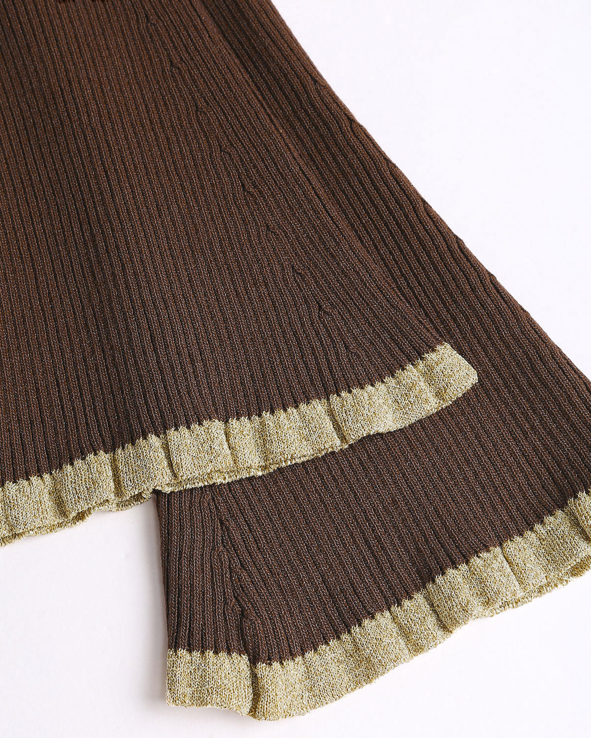 Chocolate Brown Button-Up Bodycon Sweater Dress