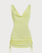 Emerald Drawstring Cover-Up