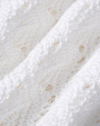 White Knit Halter Cover-Up
