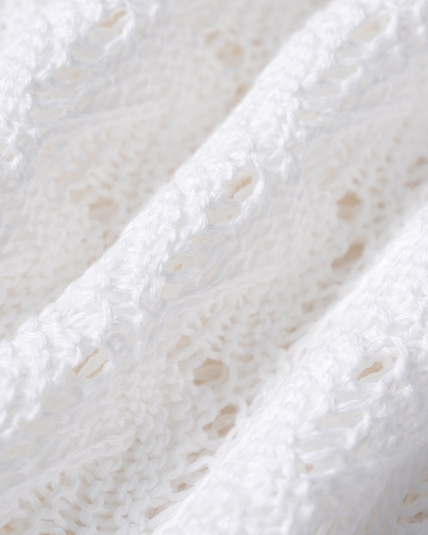 White Knit Halter Cover-Up