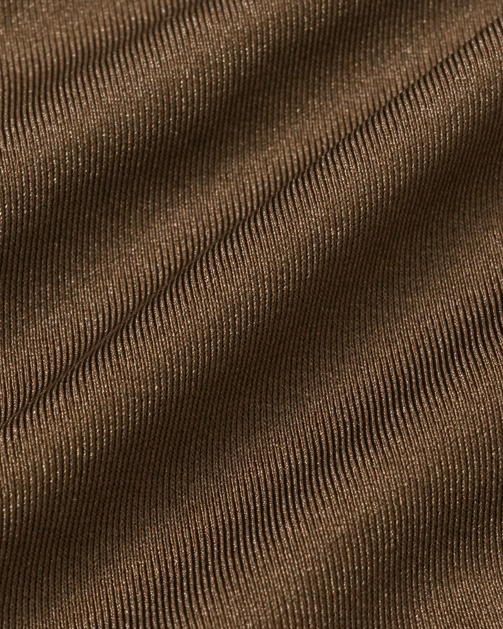 Brown Cut-Out Drawstring Bikini Ensemble
