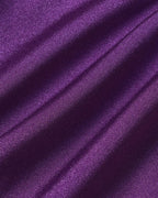 Purple Triangle Bikini Set with Drawstring