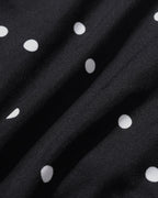 Polka Dot Bikini Set in Classic Black