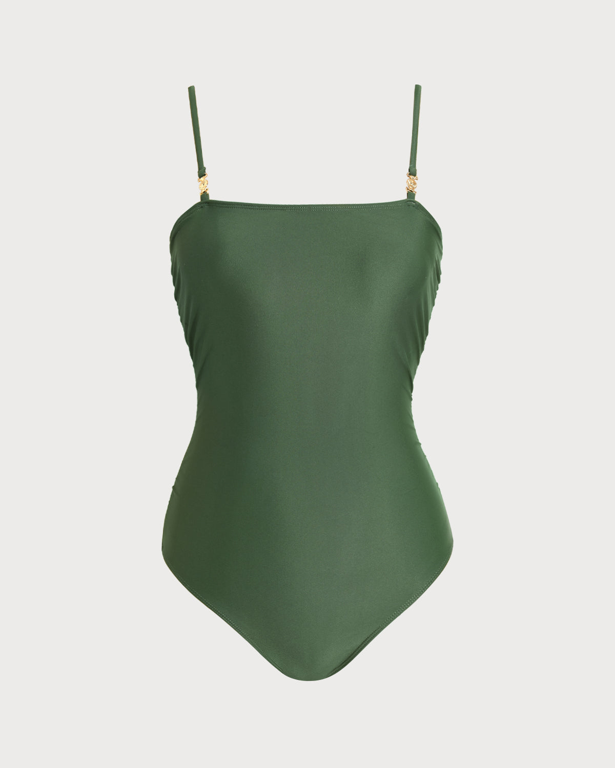 Emerald High-Stretch One-Piece Swimsuit