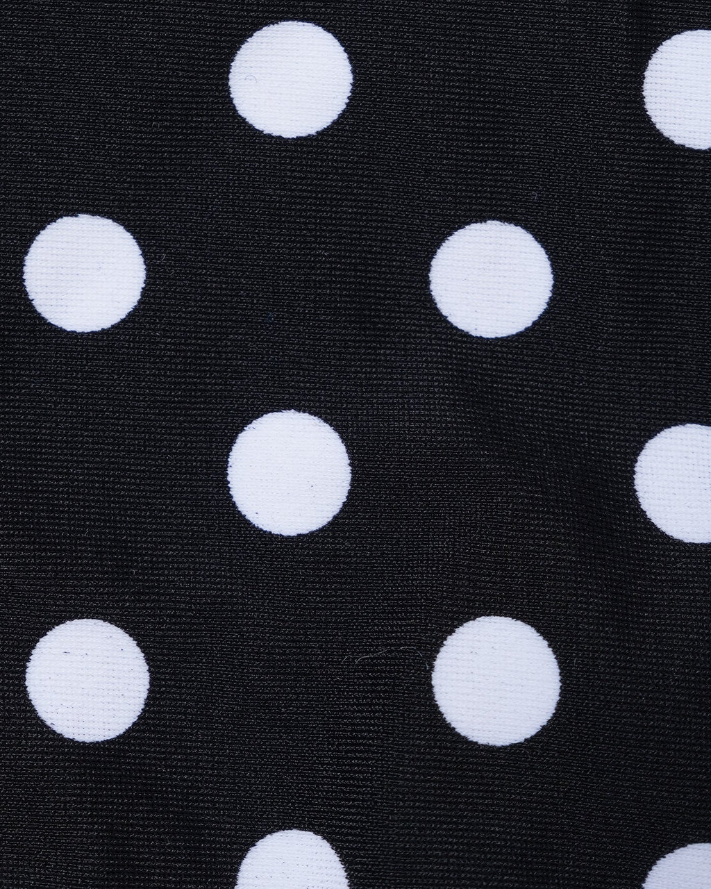 Reversible Bikini Set with Black Polka Dots