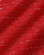 Red Sequin Underwire Bikini Set