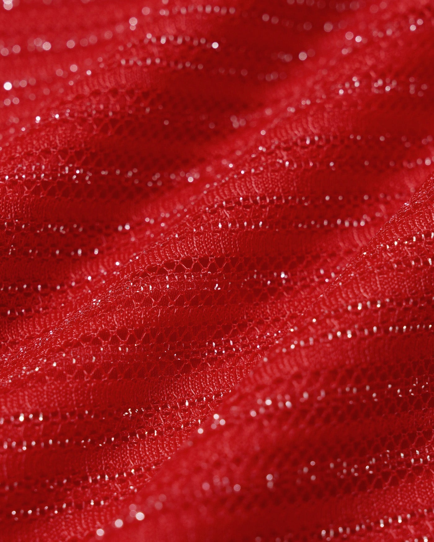 Red Sequin Underwire Bikini Set
