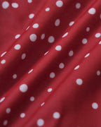 Red Polka Dot Two-Piece Swimsuit