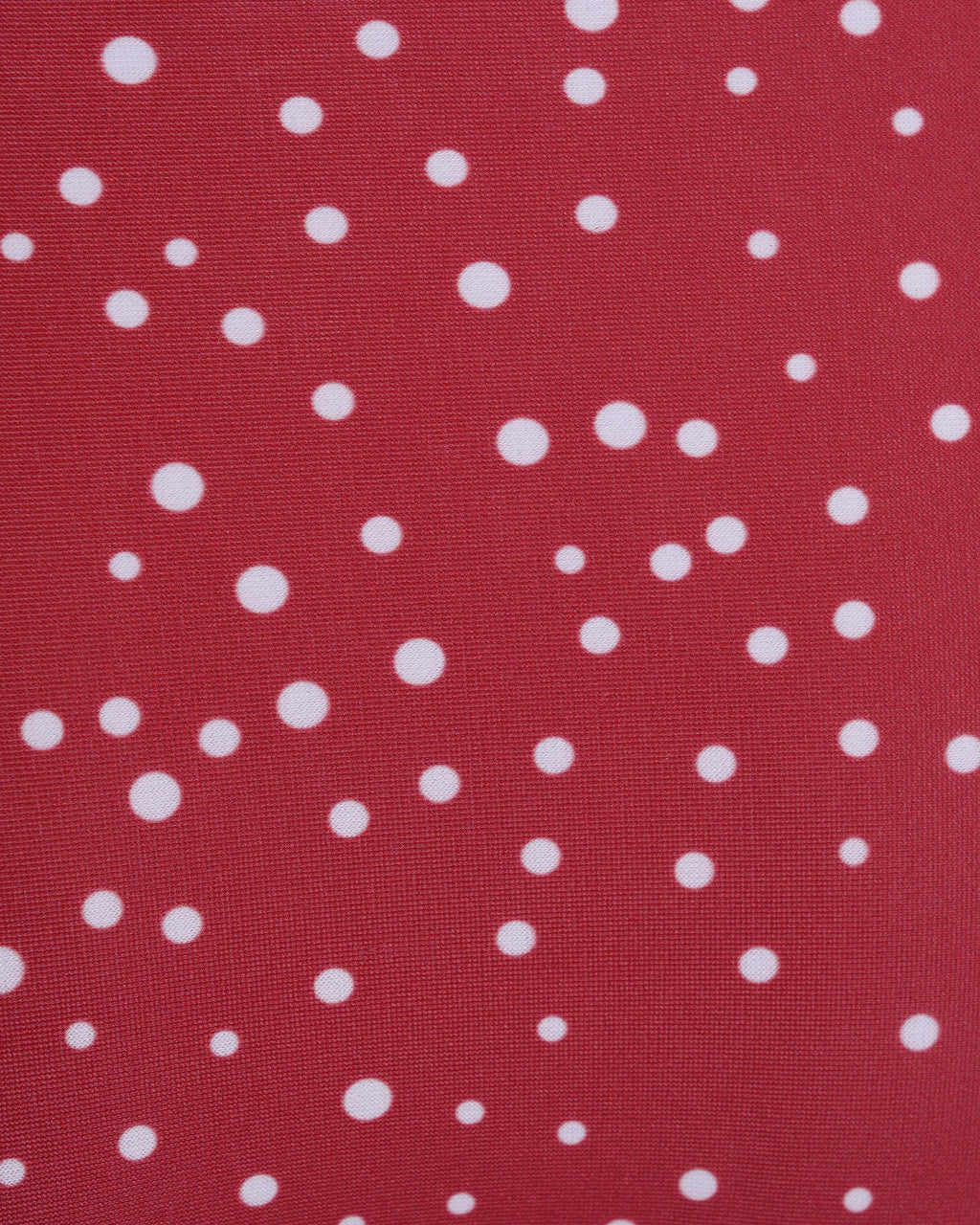 Red Polka Dot Two-Piece Swimsuit