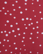 Red Polka Dot Two-Piece Swimsuit