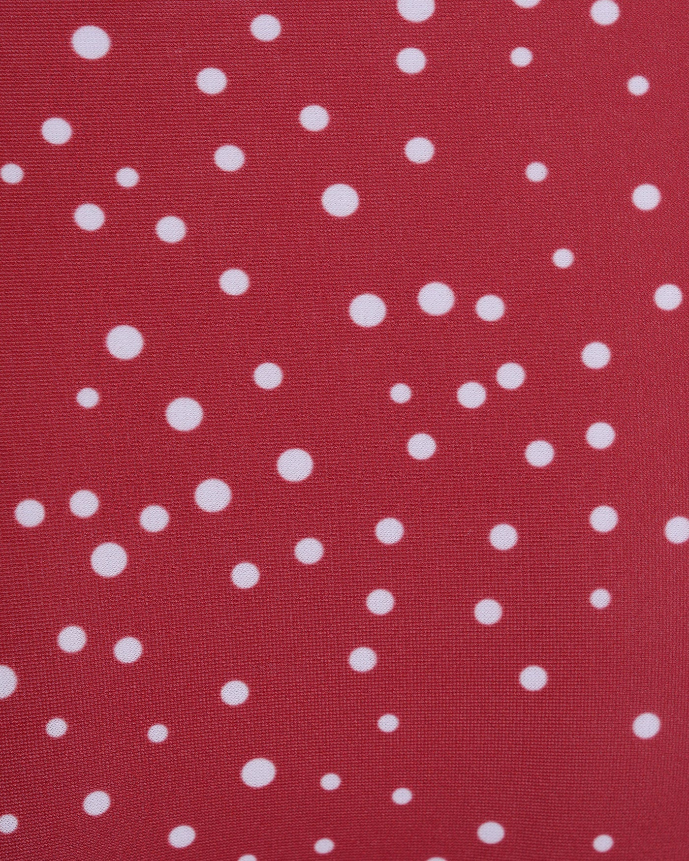 Red Polka Dot Two-Piece Swimsuit