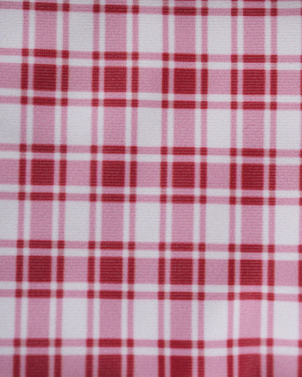 Crimson Check Underwire Bikini Set