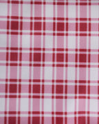 Crimson Check Underwire Bikini Set