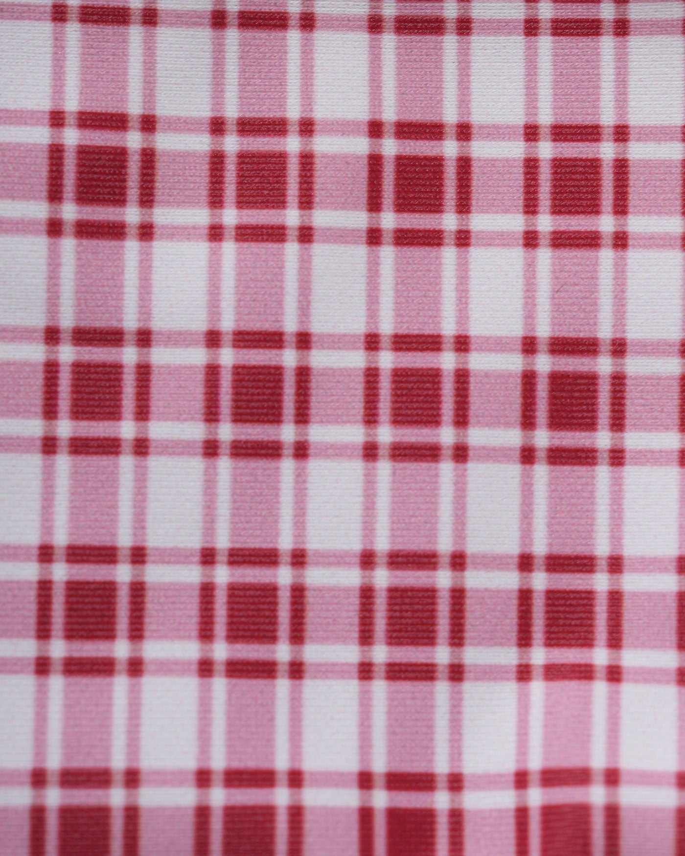 Crimson Check Underwire Bikini Set