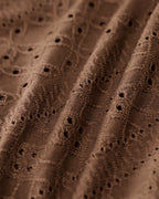 Textured Brown Underwire Bikini Set