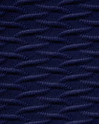 Textured Triangle Bikini Set in Royal Blue