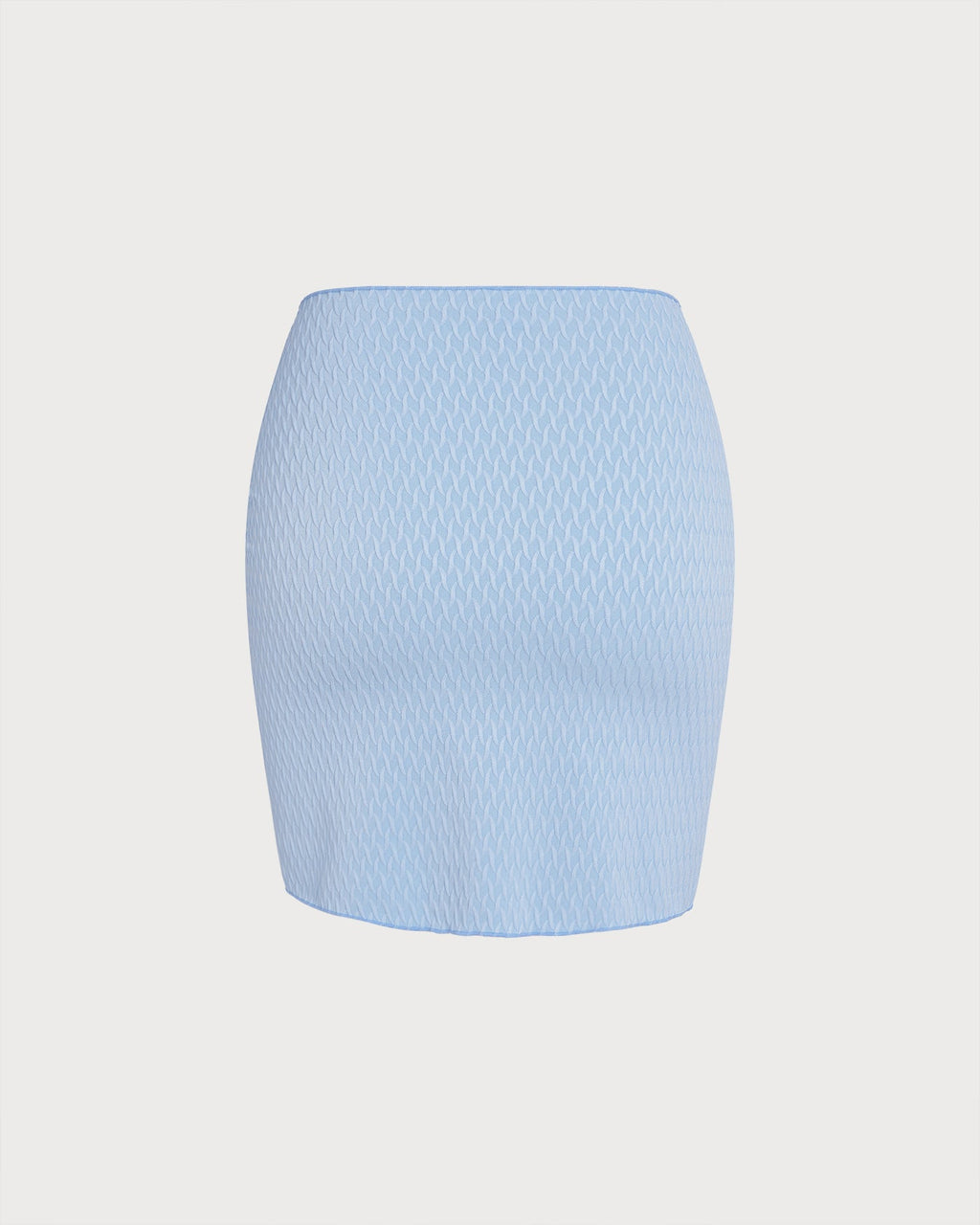 Blue Drawstring Beach Cover-Up