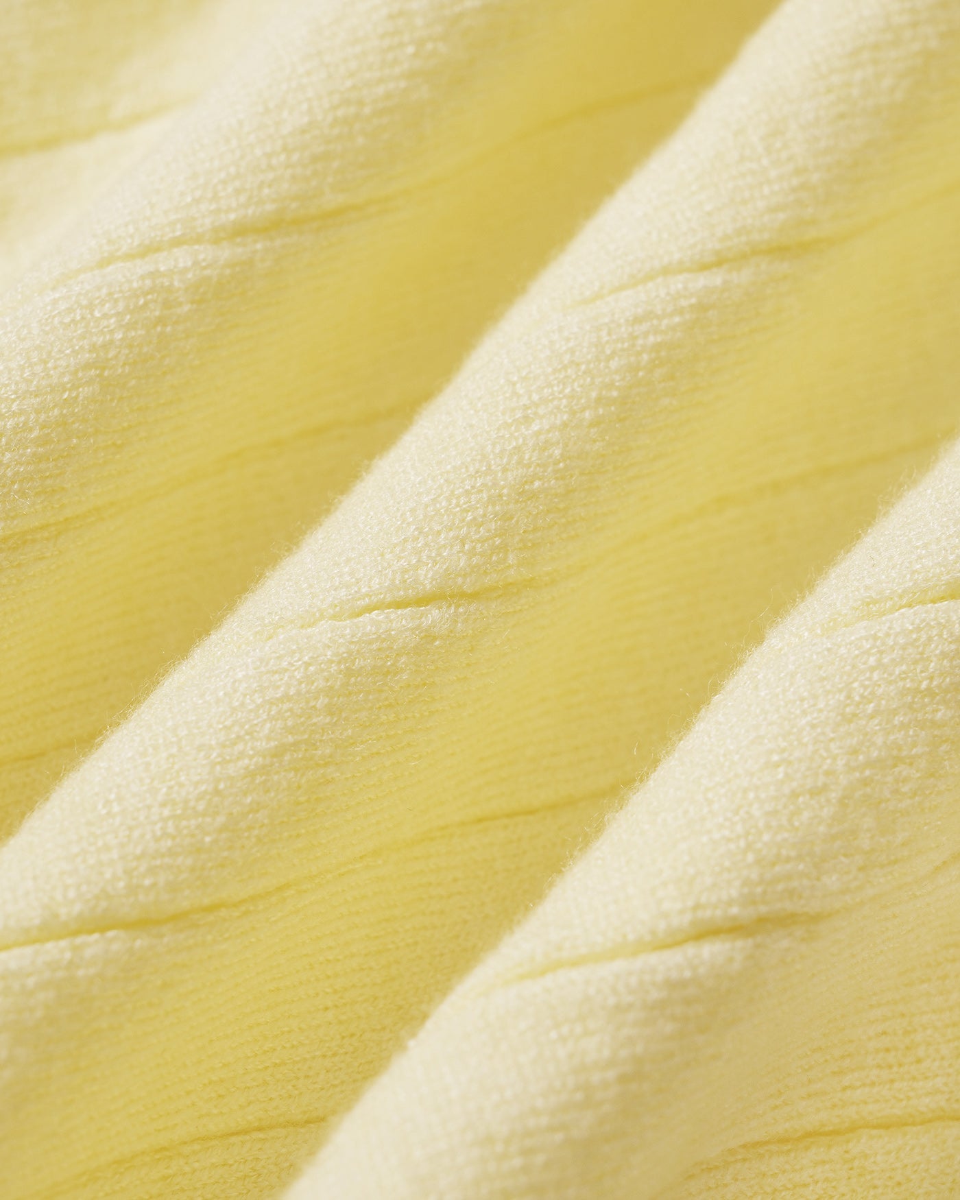 Textured Yellow Midi Dress with Slip Design
