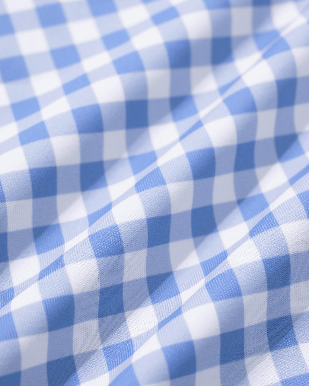 Blue Plaid Underwire Swimsuit