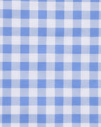 Blue Plaid Underwire Swimsuit