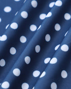 Blue Polka Dot Swimsuit