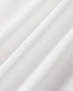 White Solid Knit Boat Neck T-Shirt