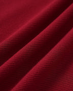 Crimson Drop Shoulder Maxi Tunic Dress