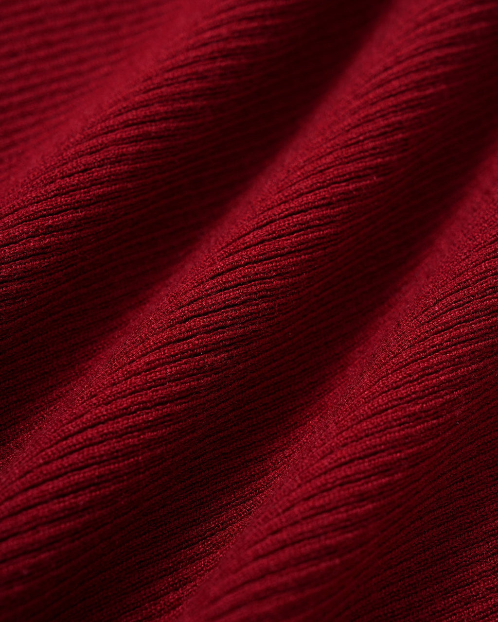 Mermaid Sweater Dress in Wine Red