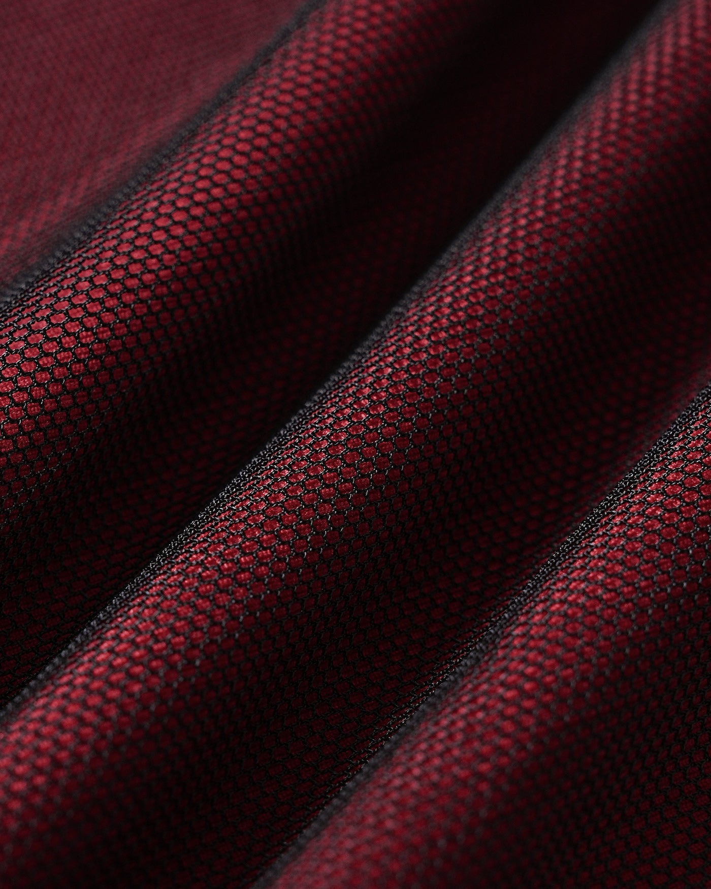 Wine Red Ruched A-Line Midi Dress