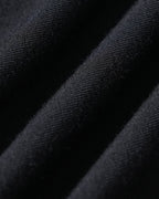 Black Knit Tank Top with Boat Neck Design