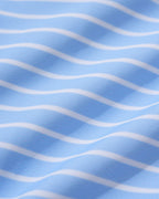 Blue Striped Underwire Bikini Set